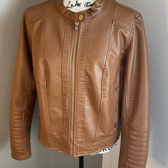 a new day Jackets & Blazers - A New Day faux leather Jacket  -  Size XL